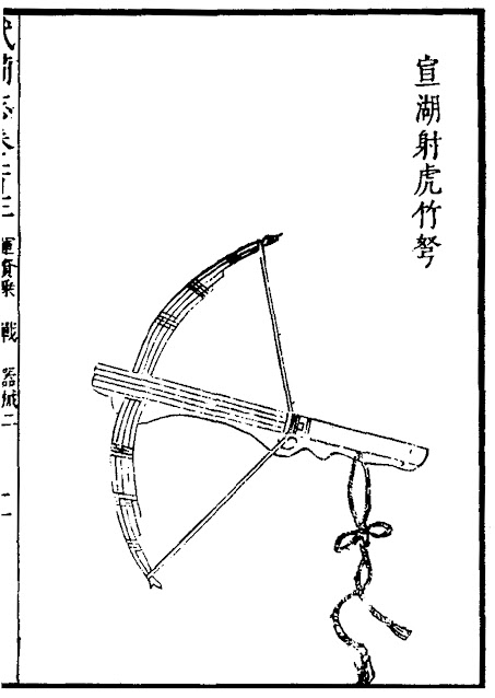 Ming Chinese hand crossbow