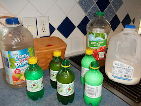 Recycle Kid's Soda Bottles IPO Juice Packs