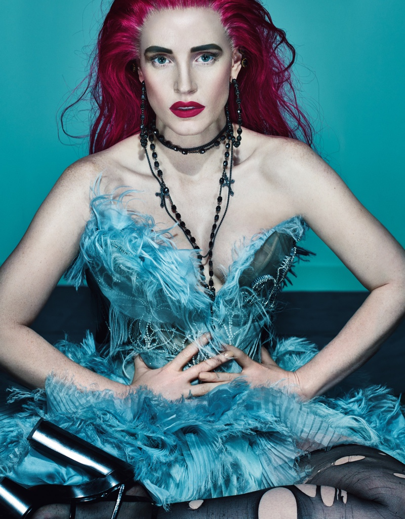 celebrity gothic magazine editorial w magazine november 2015