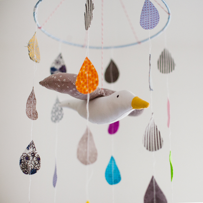 Needlework. Мобили для детской комнаты своими руками.Mobiles for