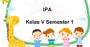 Soal Uts Ipa Kelas 5 Semester 1 Plus Kunci Jawaban Juragan Les