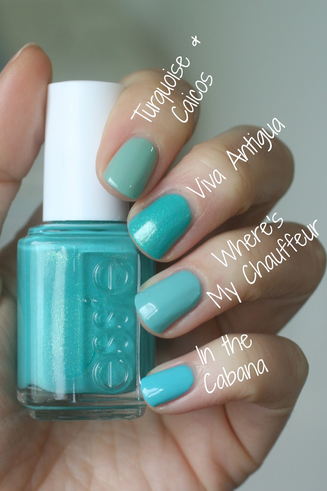 Essie Summer 2018 Viva Antigua Comparisons Envy Garden Variety Is Totally Diffe And Much More Blue Toned Nautical Melody Maker Are A Deeper Shade Of Green Compared To Viva Antigua