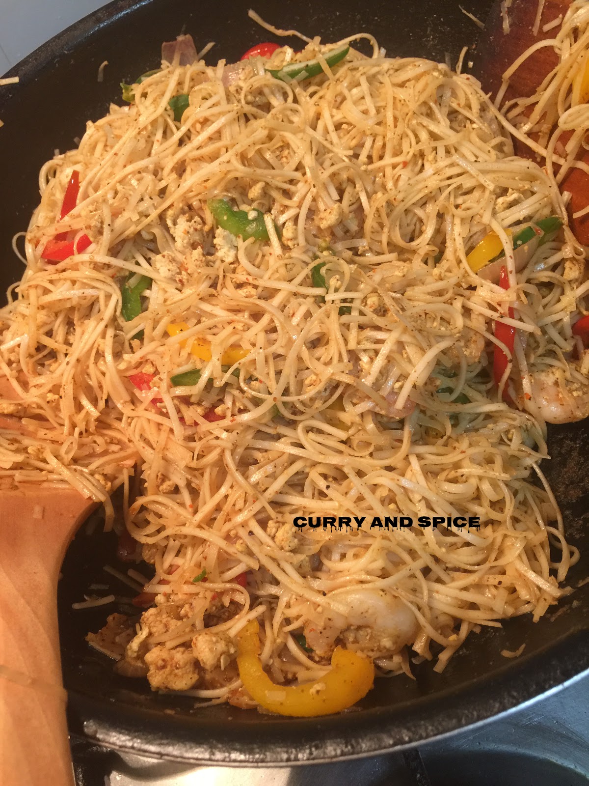 CURRY AND SPICE GARAM MASALA NOODLES