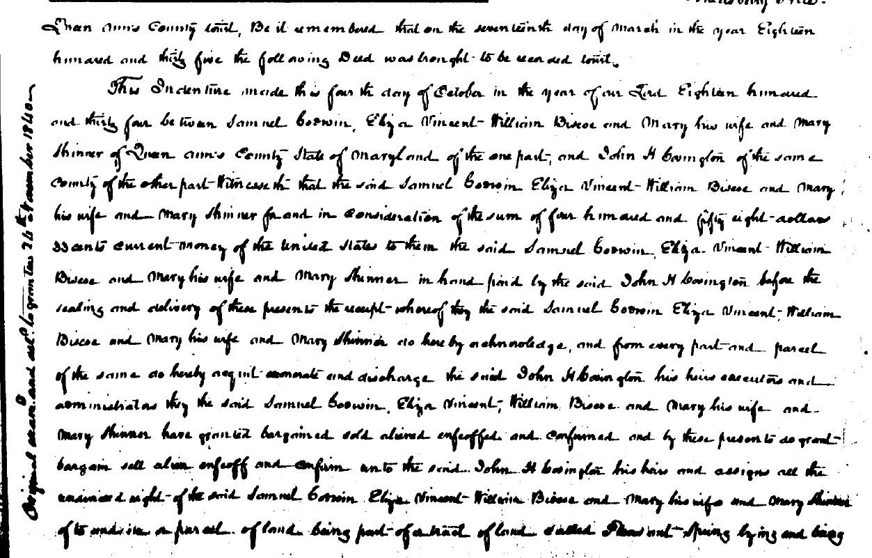 Kathryn's Quest Mappy Monday Godwins in Queen Anne's County, MD Land