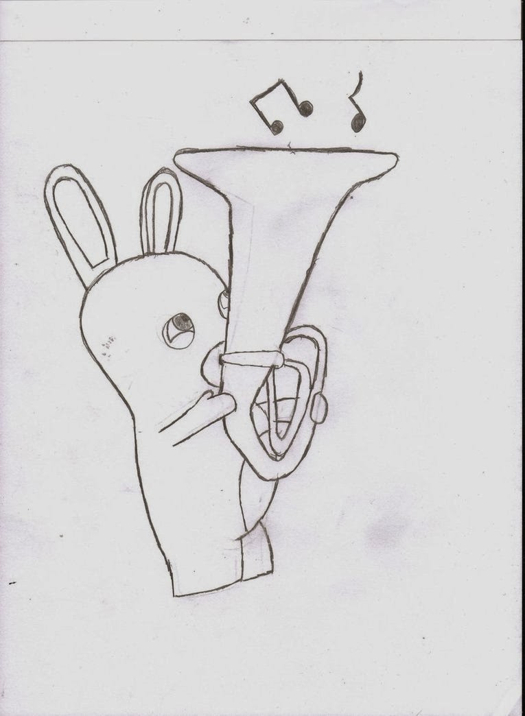 rabbid invasion coloring pages - photo #7