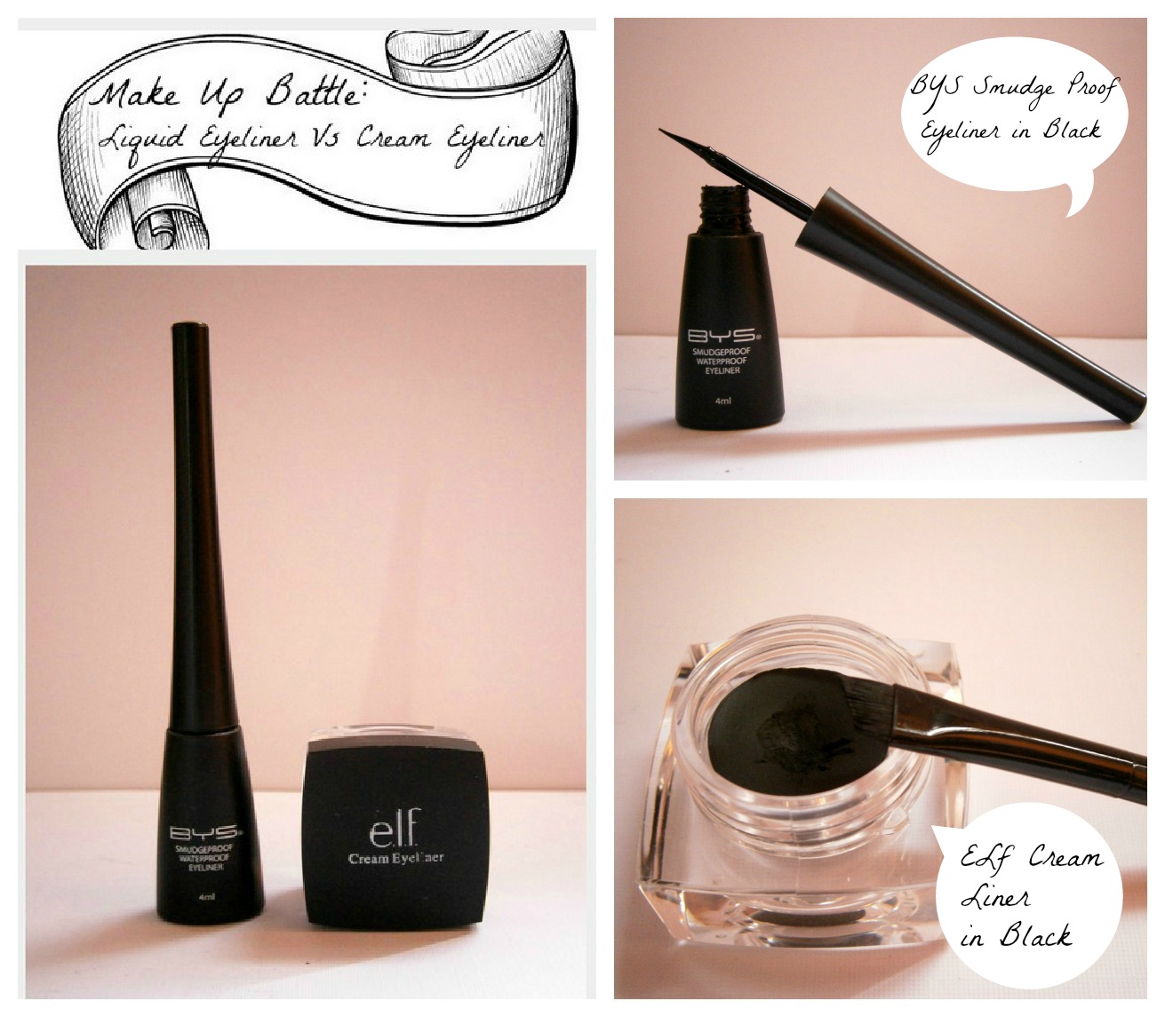 Mineeh11 Makeup Battle Liquid Vs Cream Eyeliner