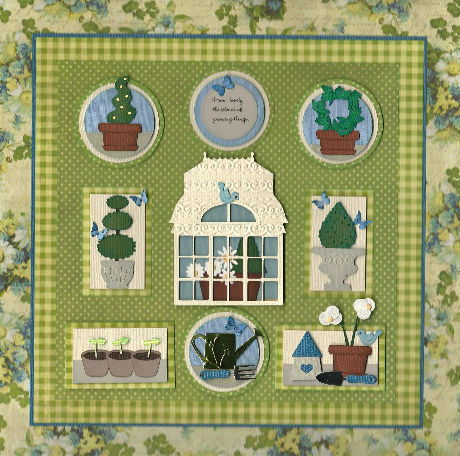 I See A Pattern Forming...: The Greenhouse Garden - March Sampler