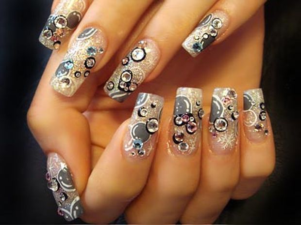 7. Realistic Floral Nail Art Designs - wide 7