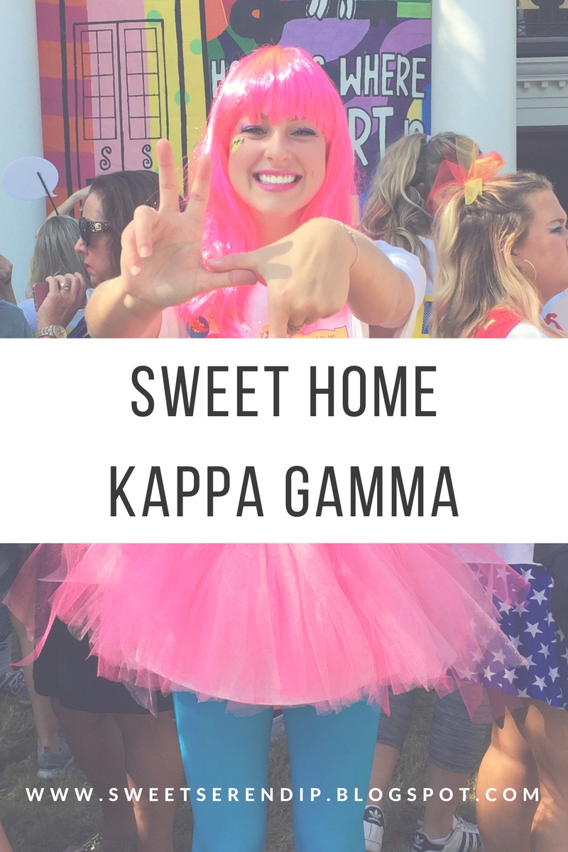 Sweet Serendipity Sweet Home Kappa Gamma