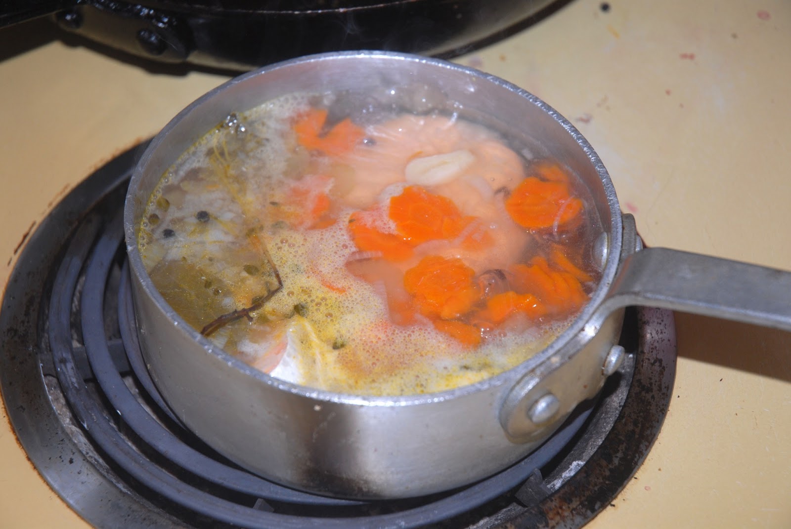 James Walsh Food And Movie Diary Salmon Steak Poached In Court