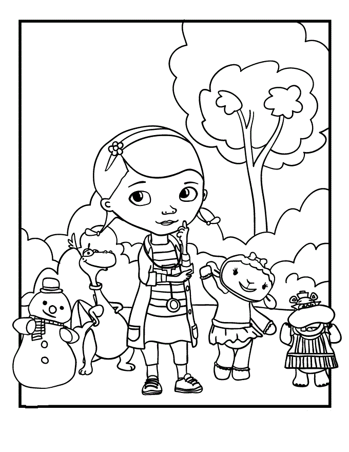 doutora brinquedos desenhos para pintar colorir imprimir figuras
