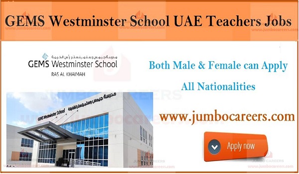 Latest walk in interview jobs in Ras Al Khaima, Teachers jobs in UAE,