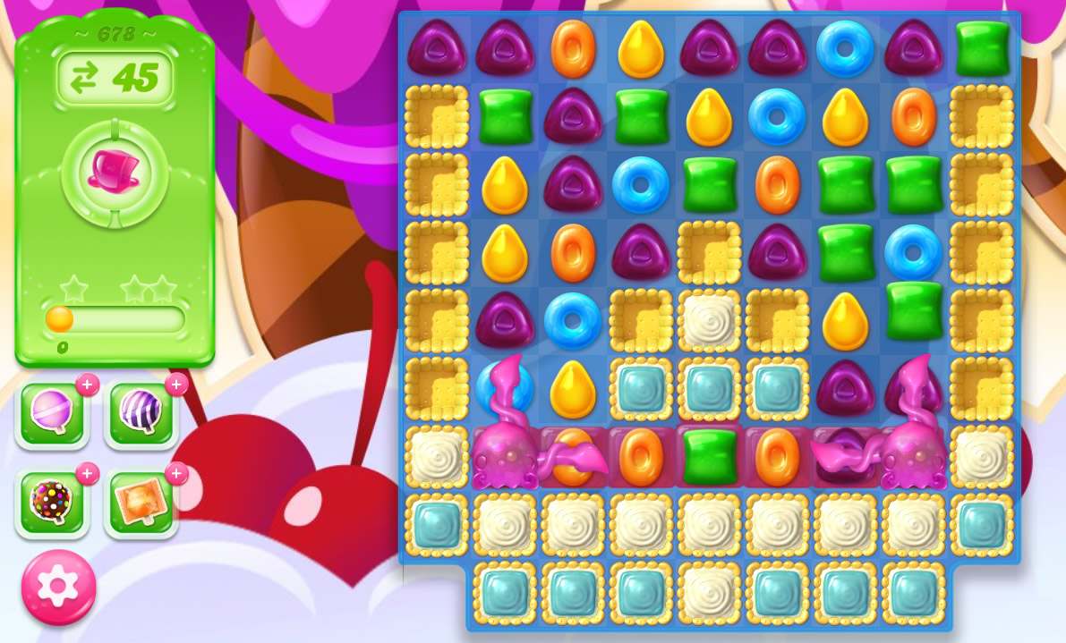 Candy Crush Jelly Saga level 678 Candy Crush Jelly Saga level 678