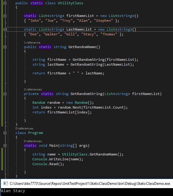 C BasicsPart 4(Static Class and Singleton Design Pattern)