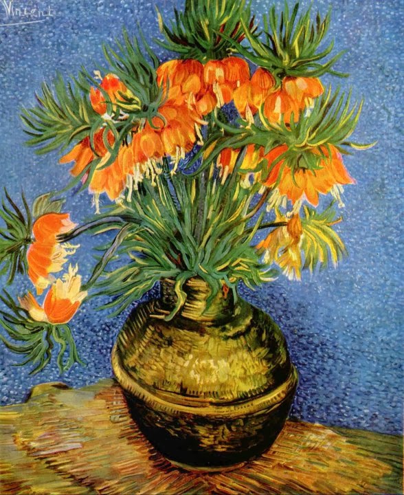 Vincent Van Gogh 1853 1890 The Flower Series