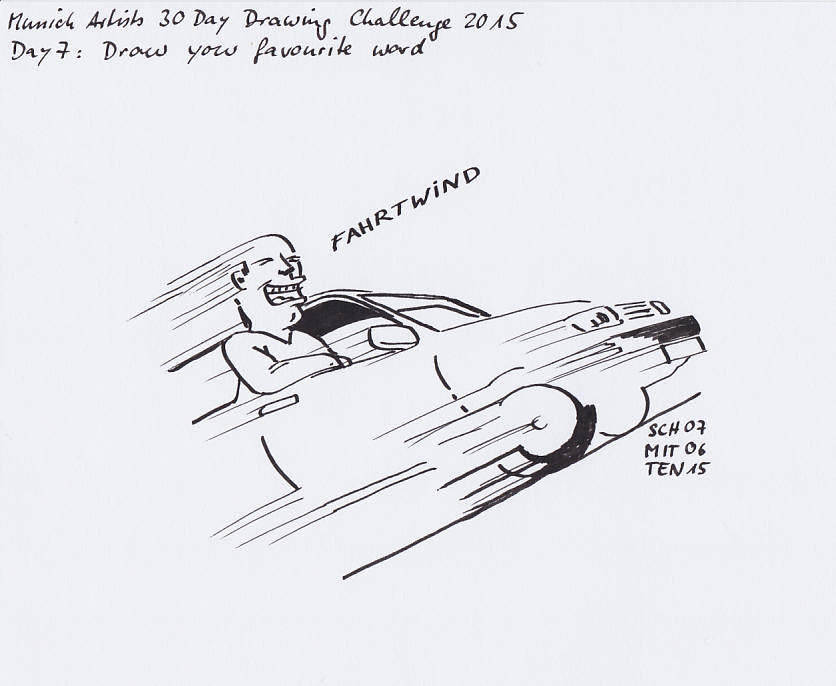 Rainer Schmitten: painting - drawing - printing: 30 day drawing