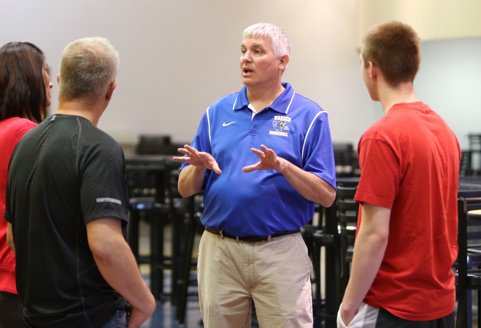 Mark Kodiak Ukena Warren Township's New Varsity Basketball Coach Jon