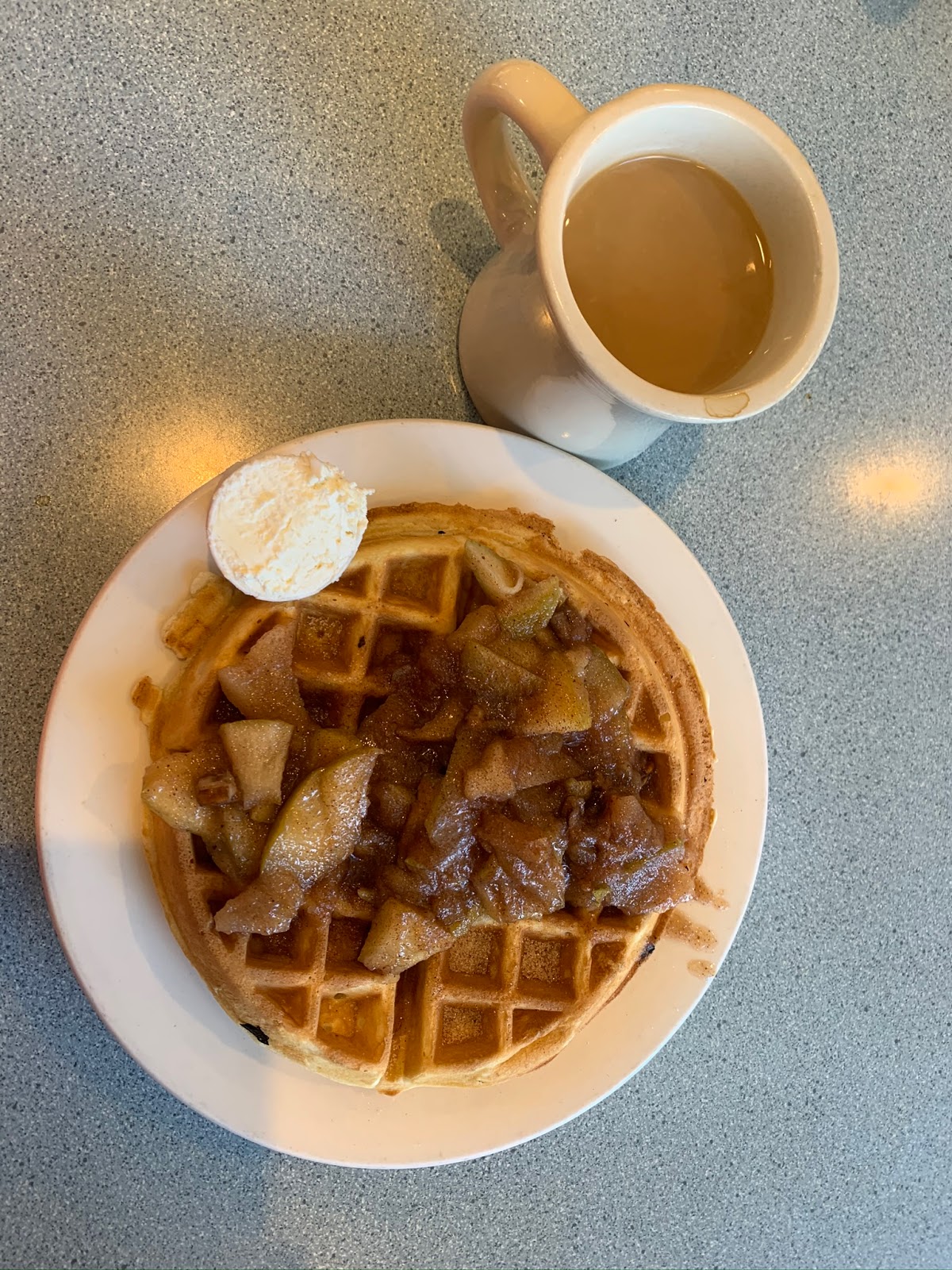 Waffles at the Original Pancake House