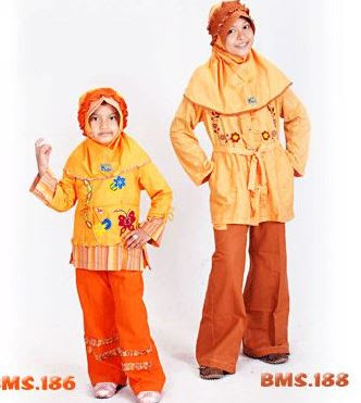 Model Baju Muslim Anak Perempuan