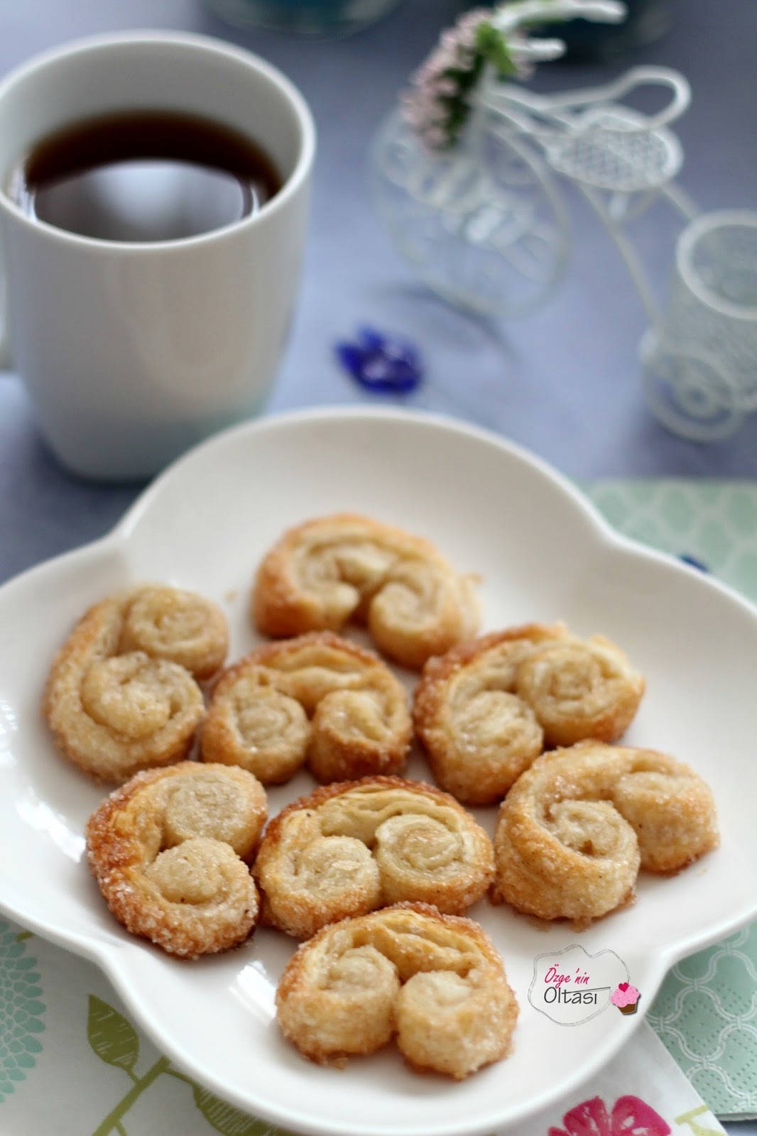Palmiye Kurabiye (Palmiers) Özge�nin Oltası Tam Ölçülü Tarifler
