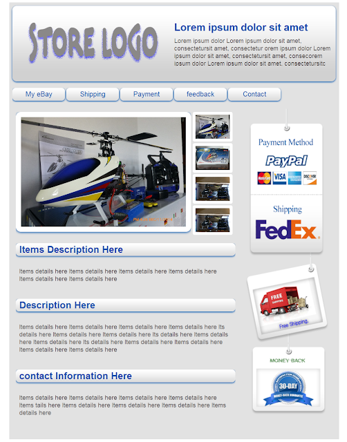 ebay item description template html ebay item description template html