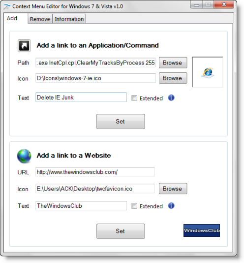Context Menu Editor 1 1 Context menu editor 1 1
