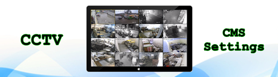 CCTV CMS DVR Internet Settings