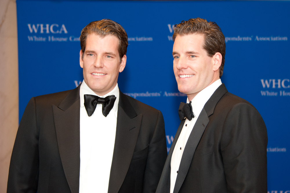 The twins Winklevoss - Cameron and Tyler