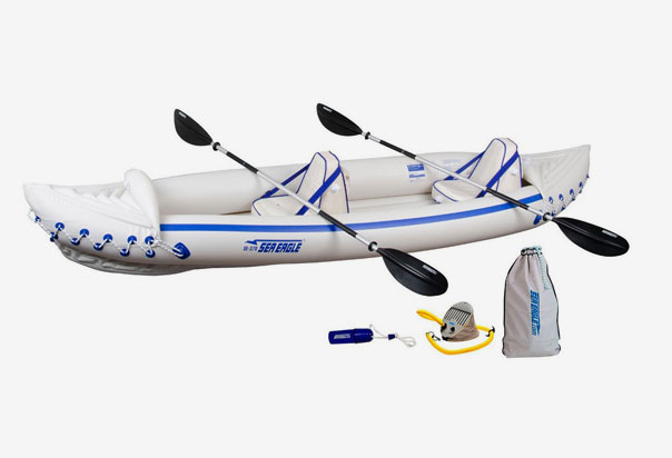 Inflatable Kayak SE370 Includes 2-7'10