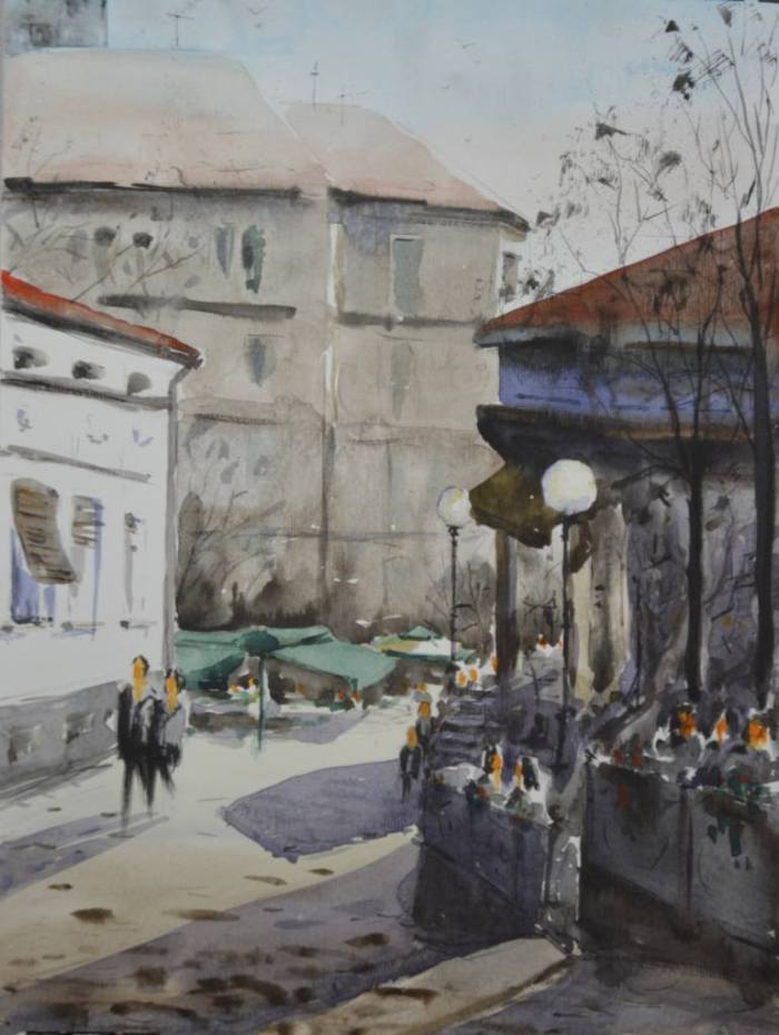 Сербский художник. Nenad Kojic