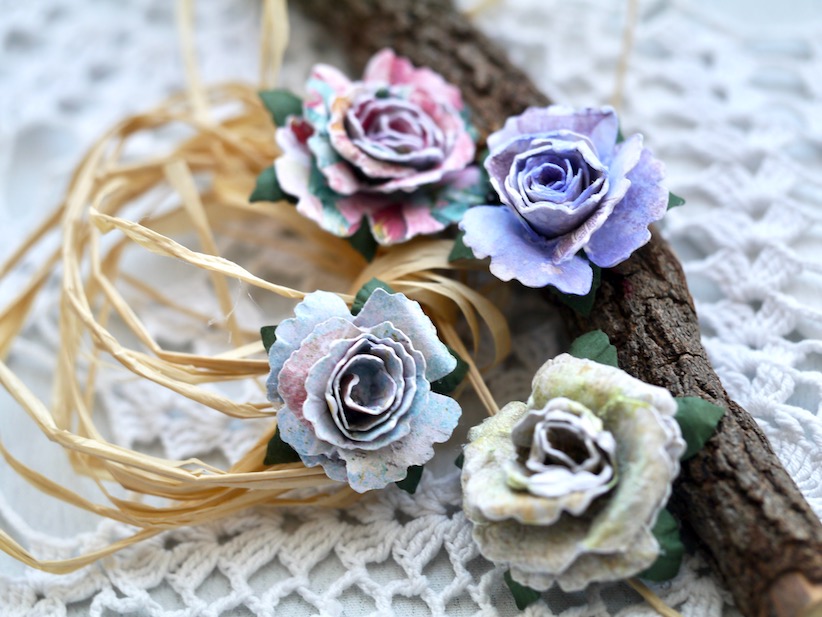 Открытый скрап-клуб: 7-й этап СП "Счастье в цветах": Розы