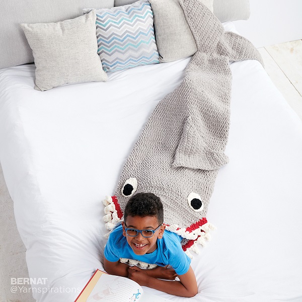 Crochet Shark Blanket Pattern Crochet Crafty Ideas ( Free Pattern)