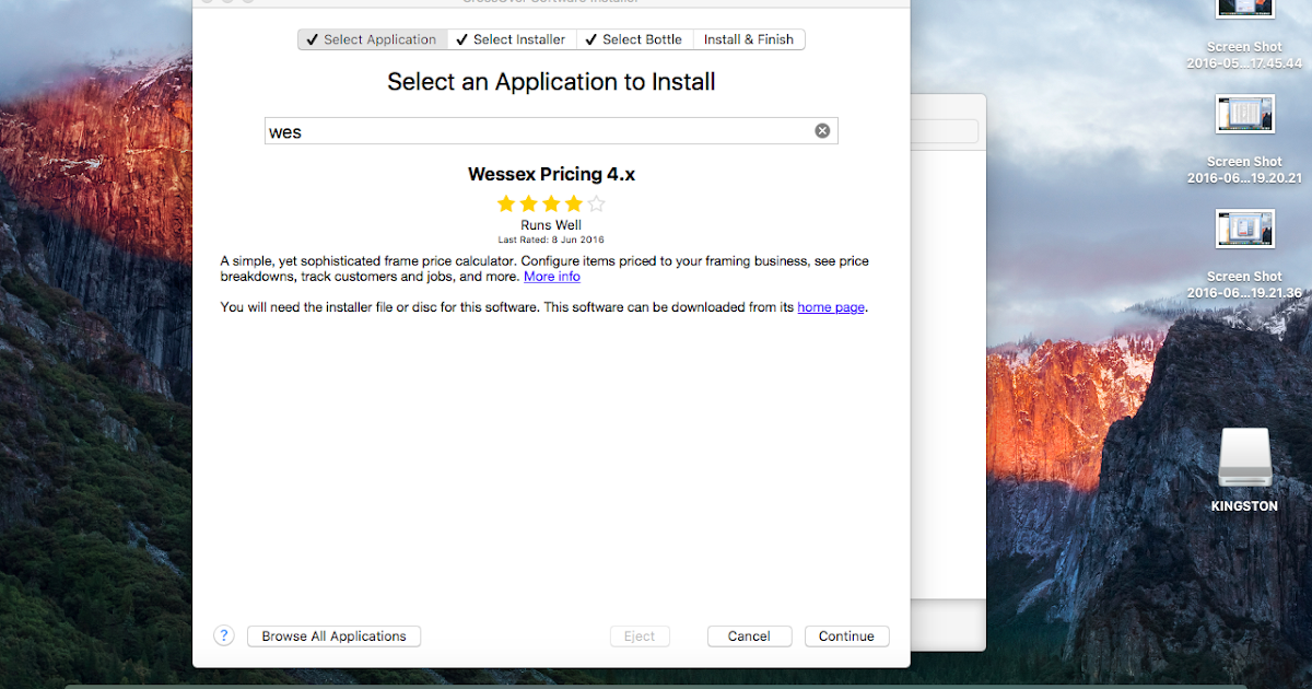 Picture Frame Pricing Programs More Mac