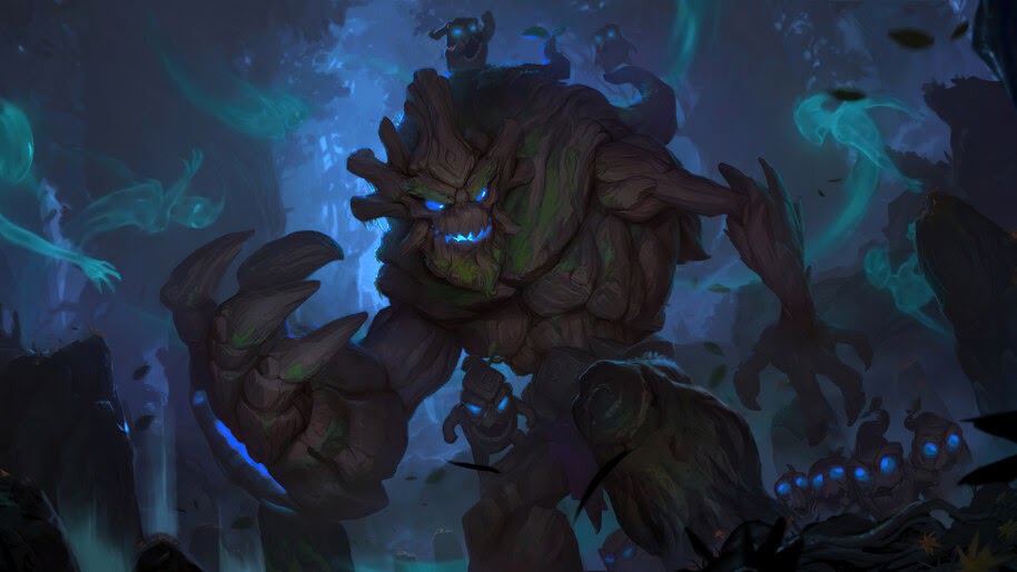 Maokai, LoL, League of Legends, Legends of Runeterra, 4K, #3.1781