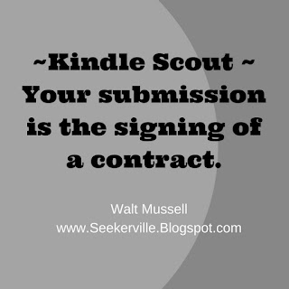 The Opportunity of Kindle Scout with Guest Blogger Walt Mussell