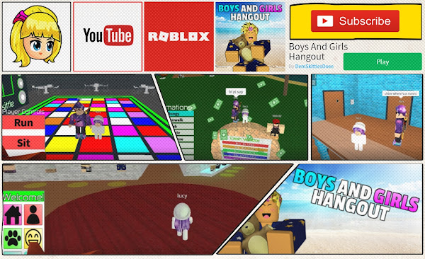 Chloe Tuber Roblox Boys And Girls Hangout Gameplay With Two