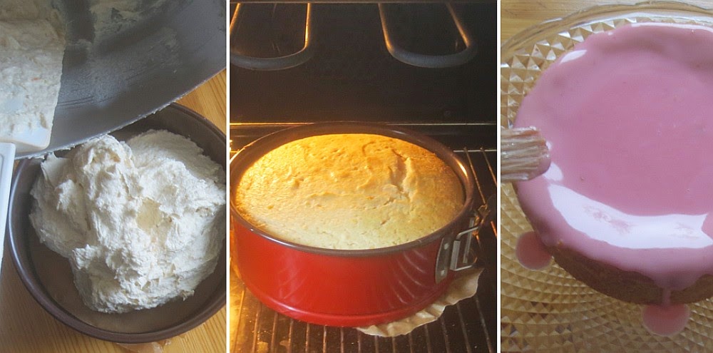 Zubereitung Blutorangen-Marzipan-Kuchen