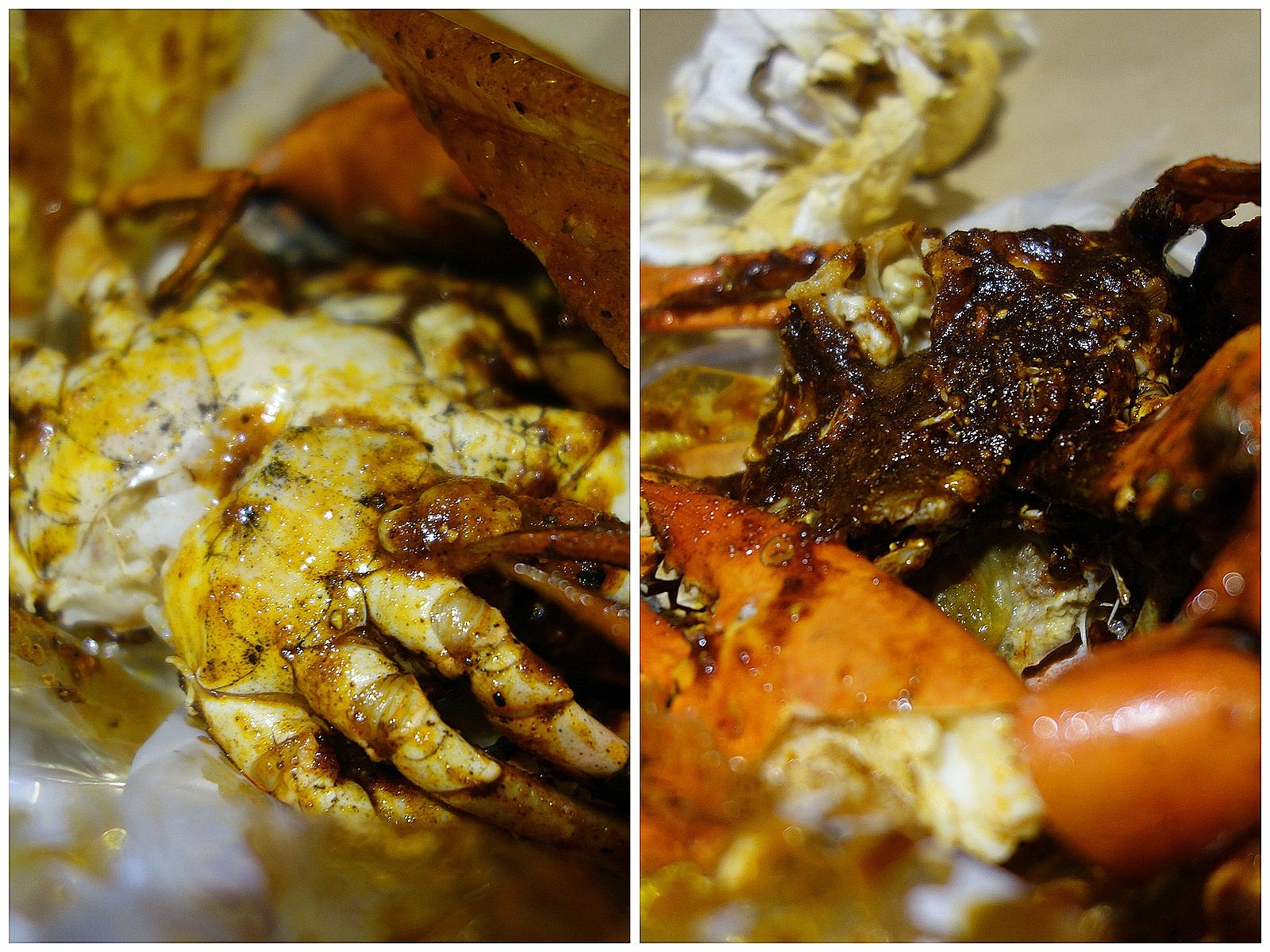 Meaty crabs, RM7.50++ per 100 grams, about RM20 per crab. Shell Out's