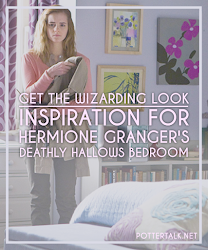 hermione granger bedroom inspiration deathly hallows potter harry talk hogwarts