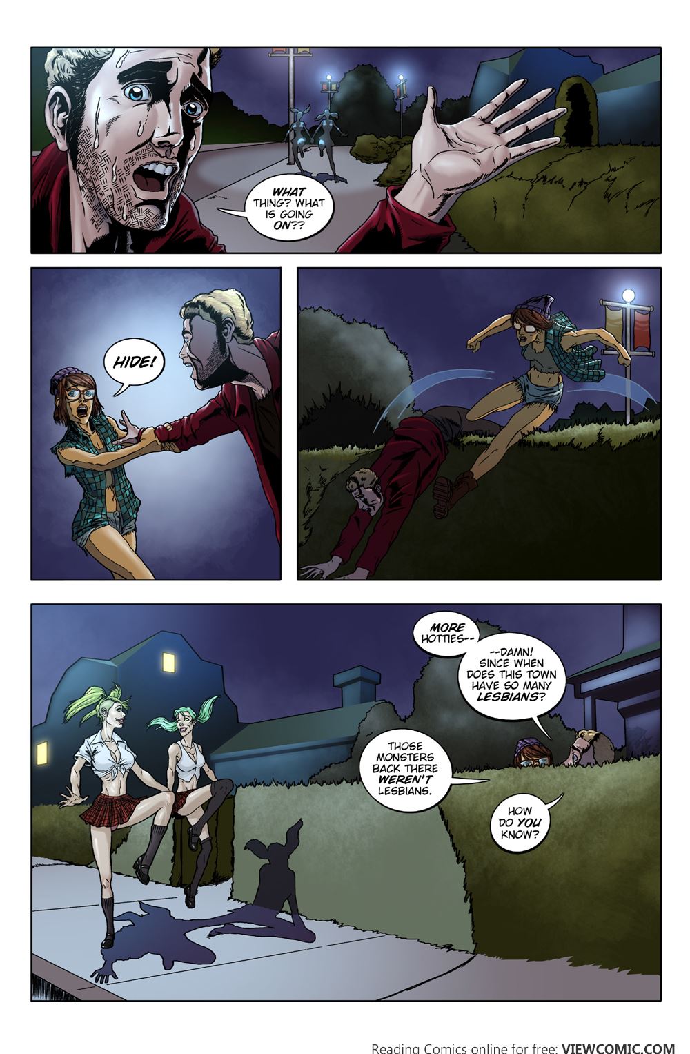 Lesbian Zombies From Outer Space 002 2015 Read All Comics Online