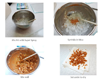 Instructions for mica-coated frit Instructions for mica-coated frit