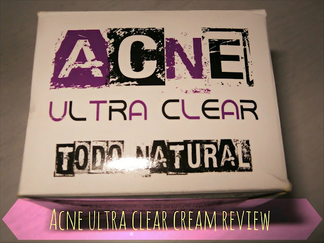 ultraclear acne cream