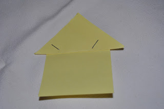 craft, cusca pentru catelusi din post-it