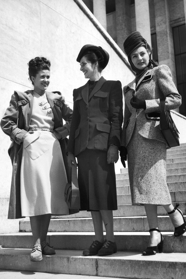 The Couture Touch 1940 S Fashion Real Women Inspiration
