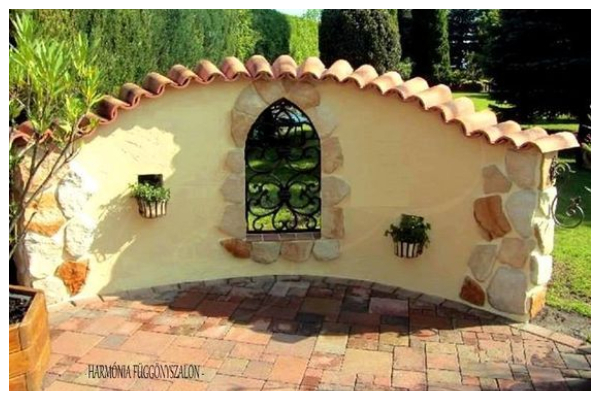 PETRINA KIOSKIA STONE PATIO & GARDEN WALLS