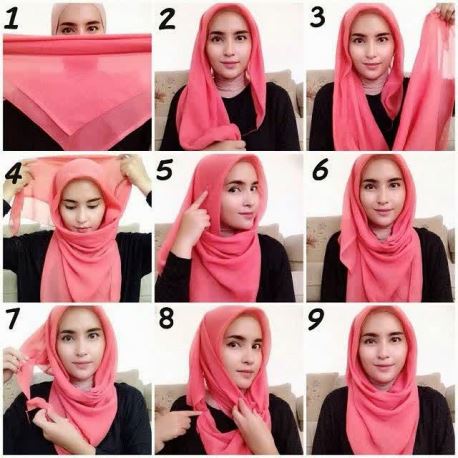 Tips mudah dalam memakai jilbab moderen untuk remaja Tips mudah dalam memakai jilbab moderen untuk remaja