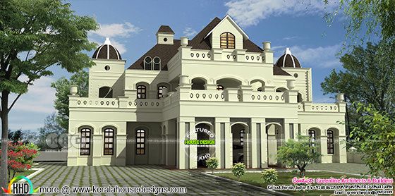 Big Colonial style 5 bedroom house