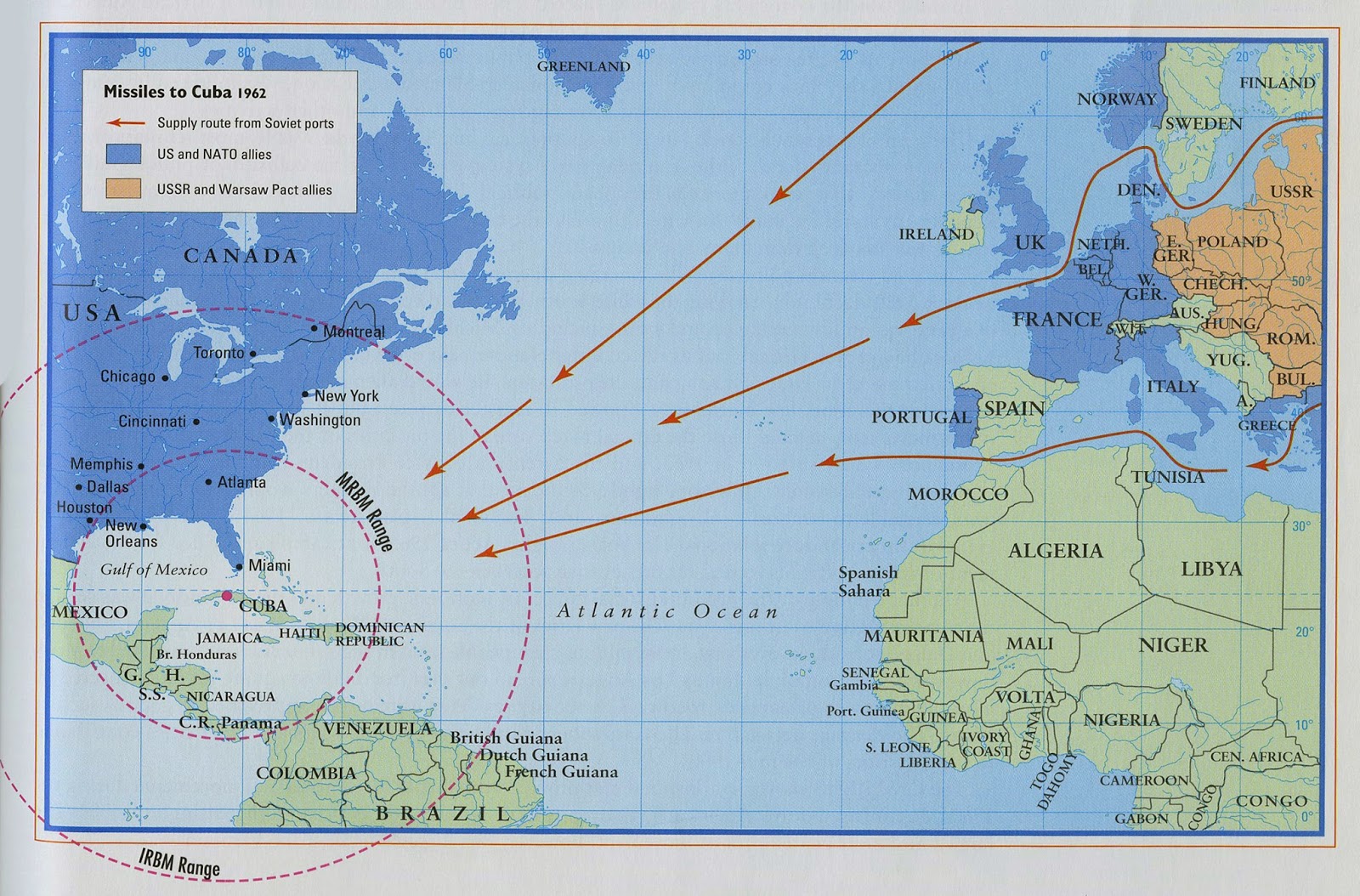 GIS Research and Map Collection: Cuban Missile Crisis Maps from Ball