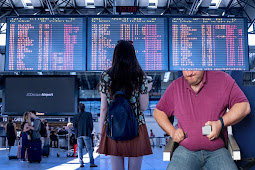 شركات الطيران تسعى لوزن المسافرين مع حقائبهم !