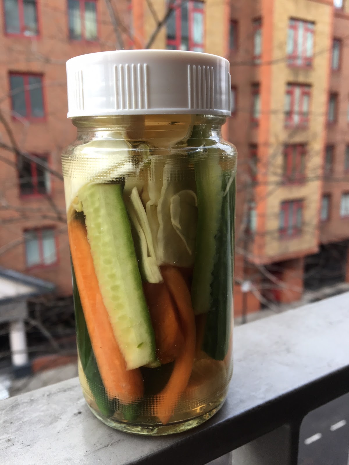 A QUICK FERMENTED PICKLE